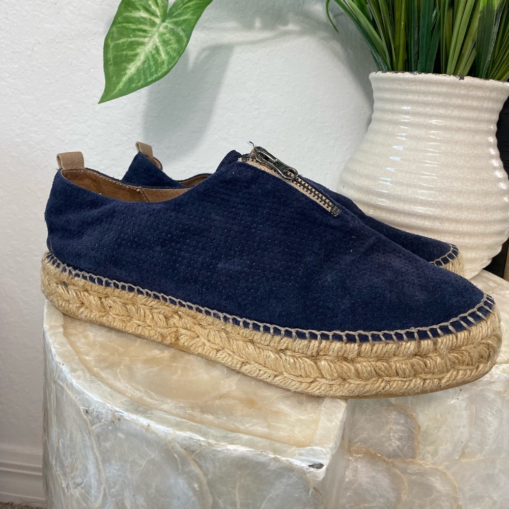 Eric Michael Slip On Espadrille Flats